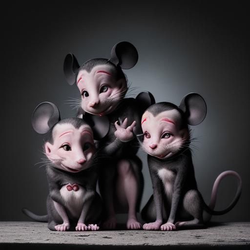 Disney's Four Wise Monkeys: See, Hear, Speak, Do