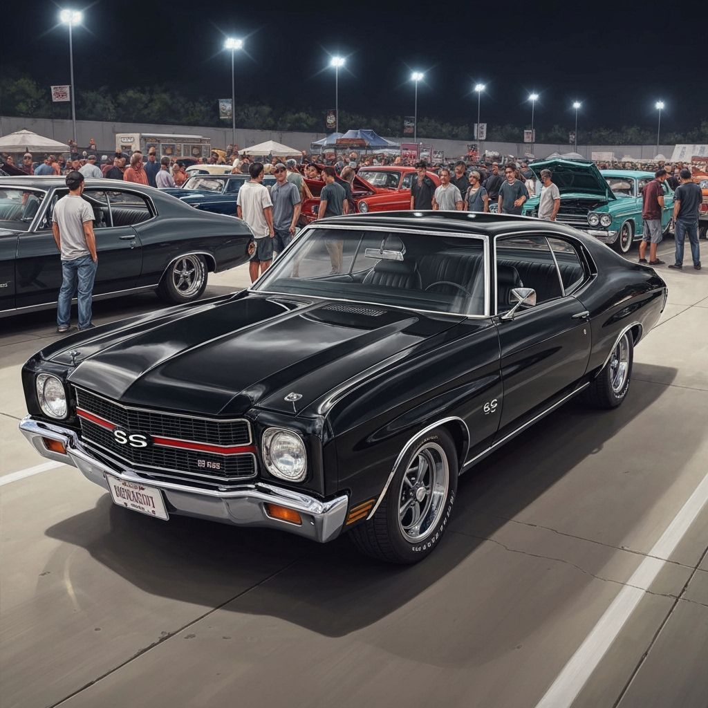 1972 Chevrolet Chevelle SS at Classic Car Show