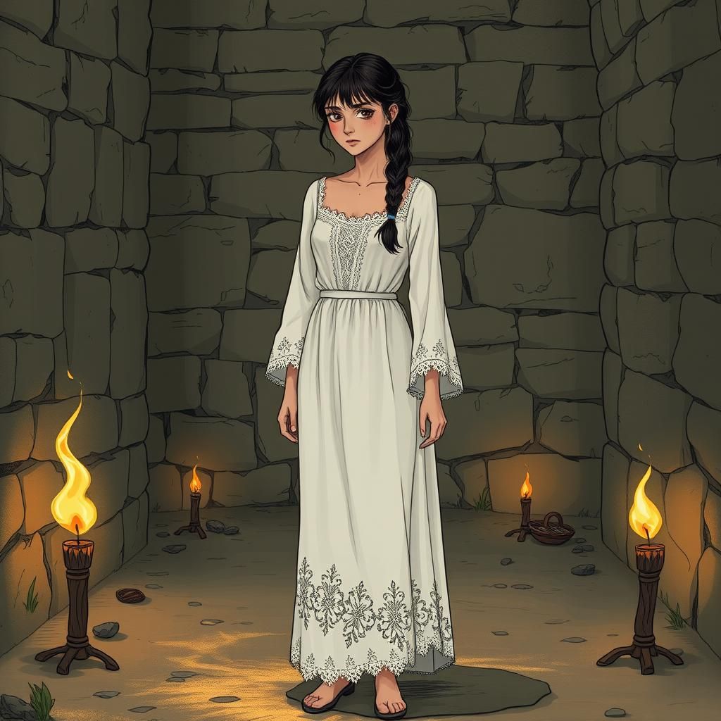 Clara the Loyal in Medieval Dress