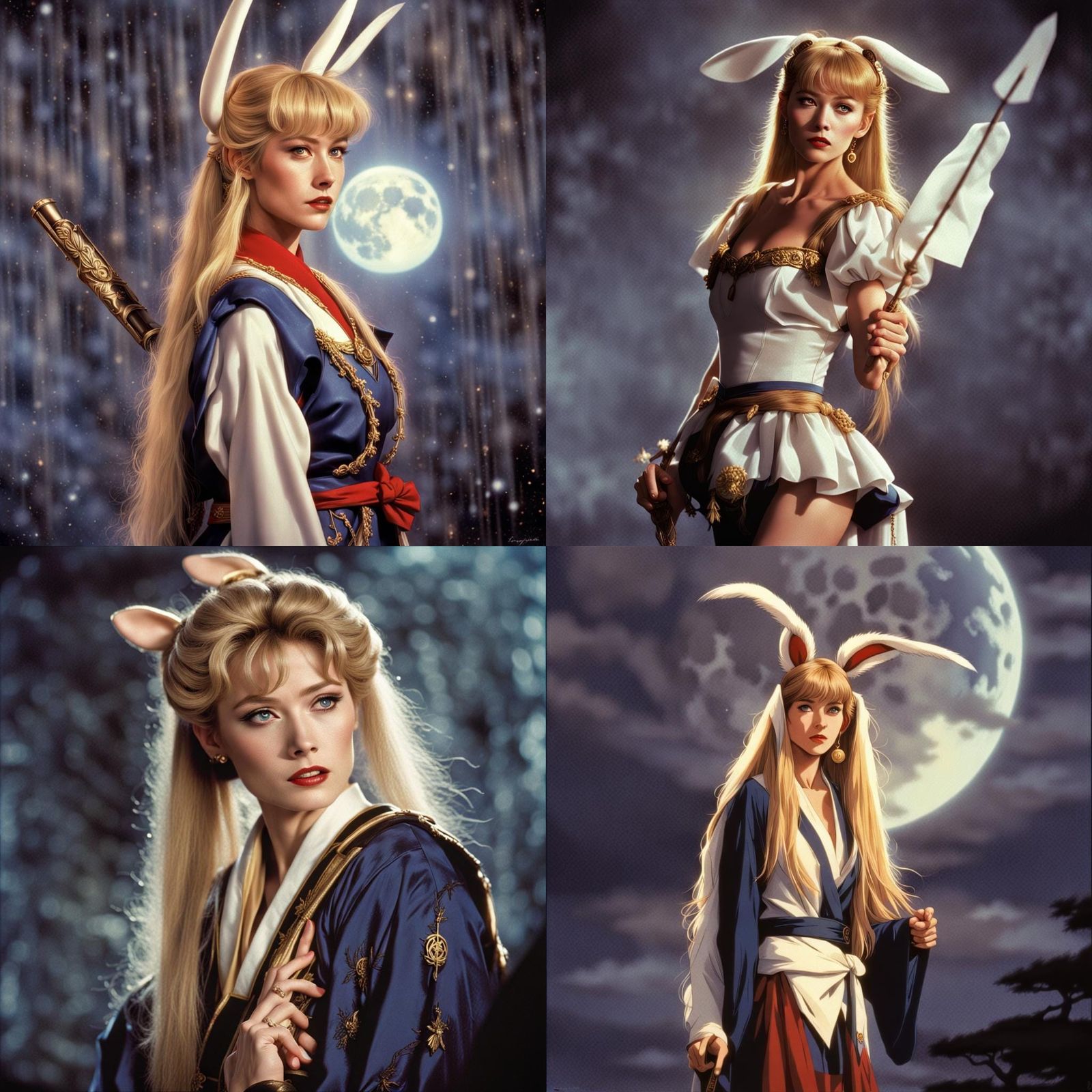 Usagi Tsukino as Oona: 1980s Fantasy Movie