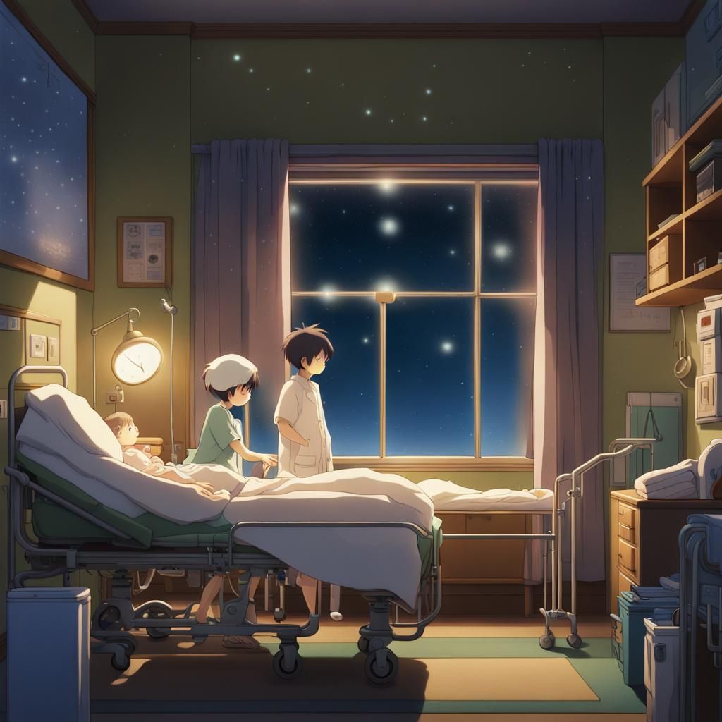 Tiny Preemie Babies in Anime Style