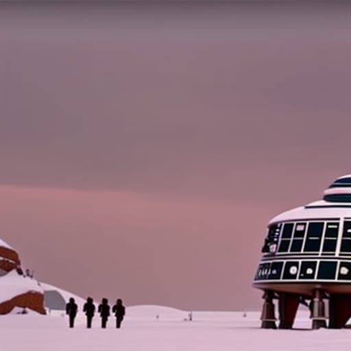 Star Wars in Wes Anderson Style Screen Capture