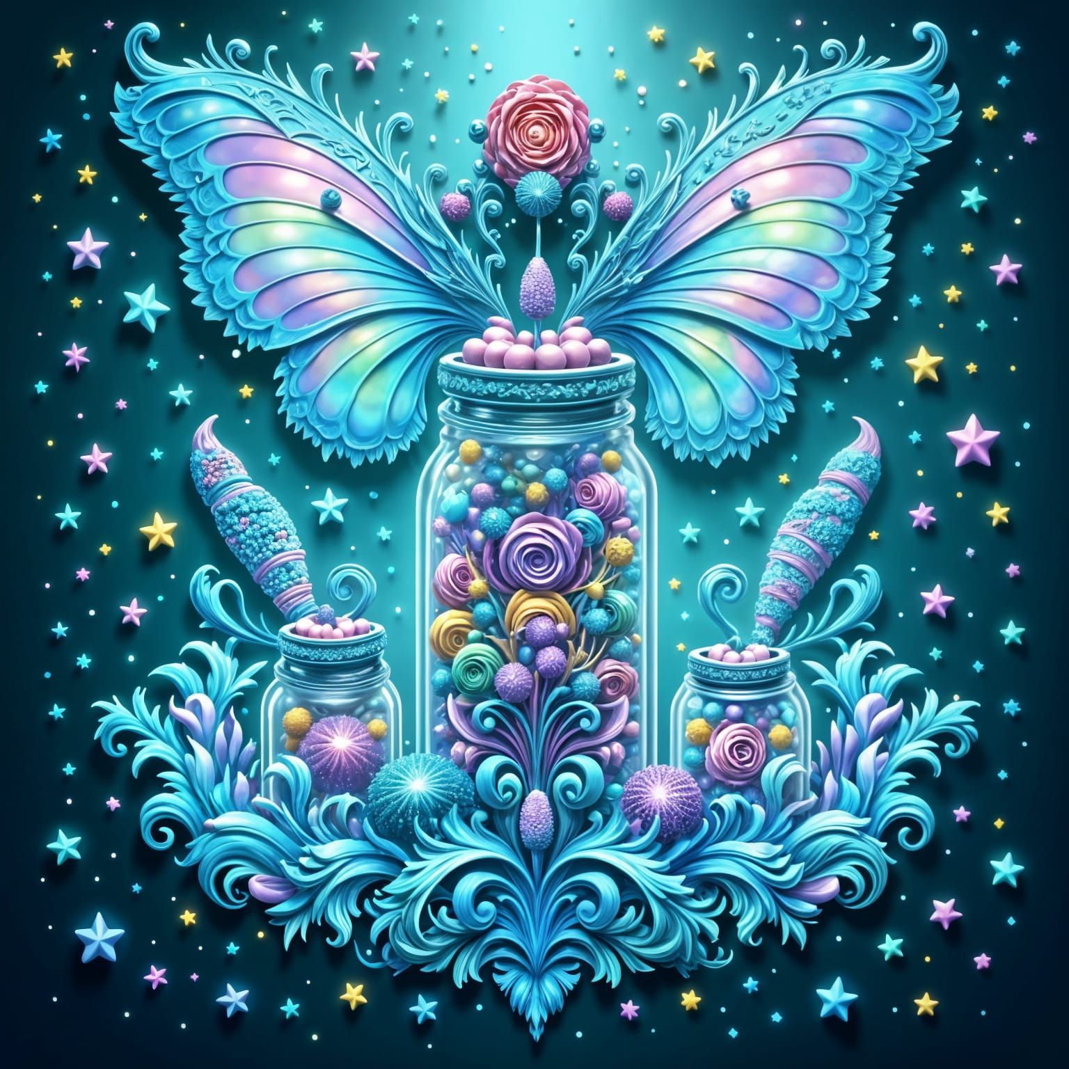 Sugar and Spice: An AI Interpretation