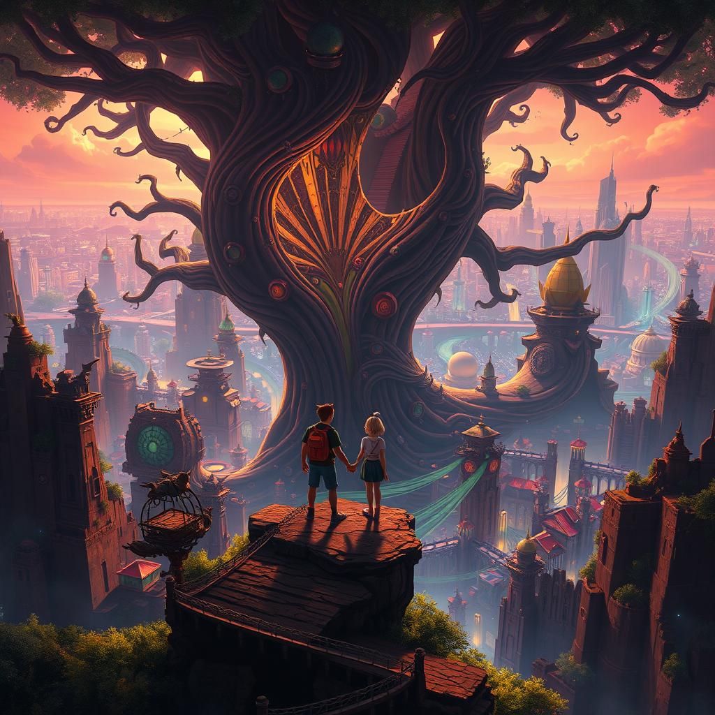 Crash and Bernstein's Metropolis: A Matte Painting