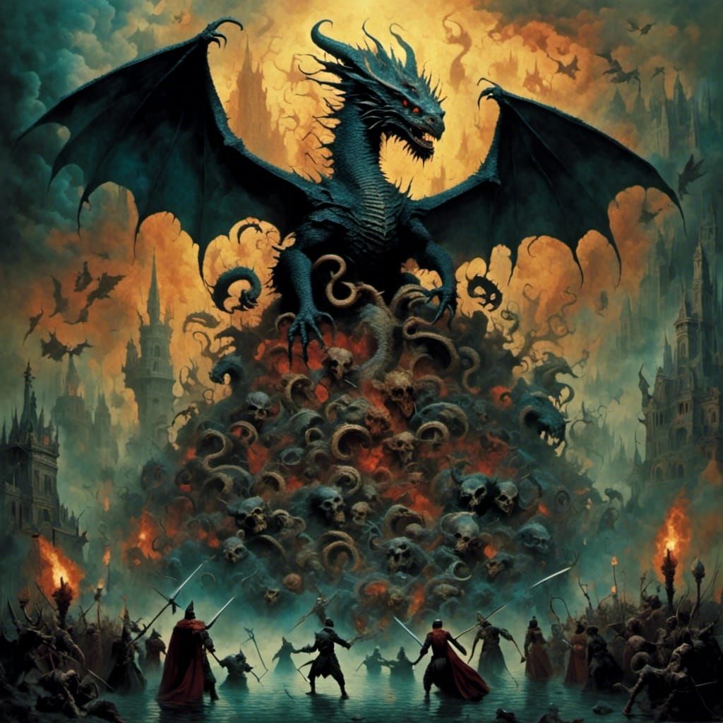 Gothic Horror Comic Book Art