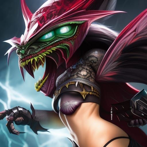 Sinister Gremlin with Evil Smile in Photorealistic 8K