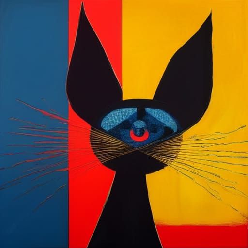 Abstract Expressionism in Carbon, Metal, and Gold