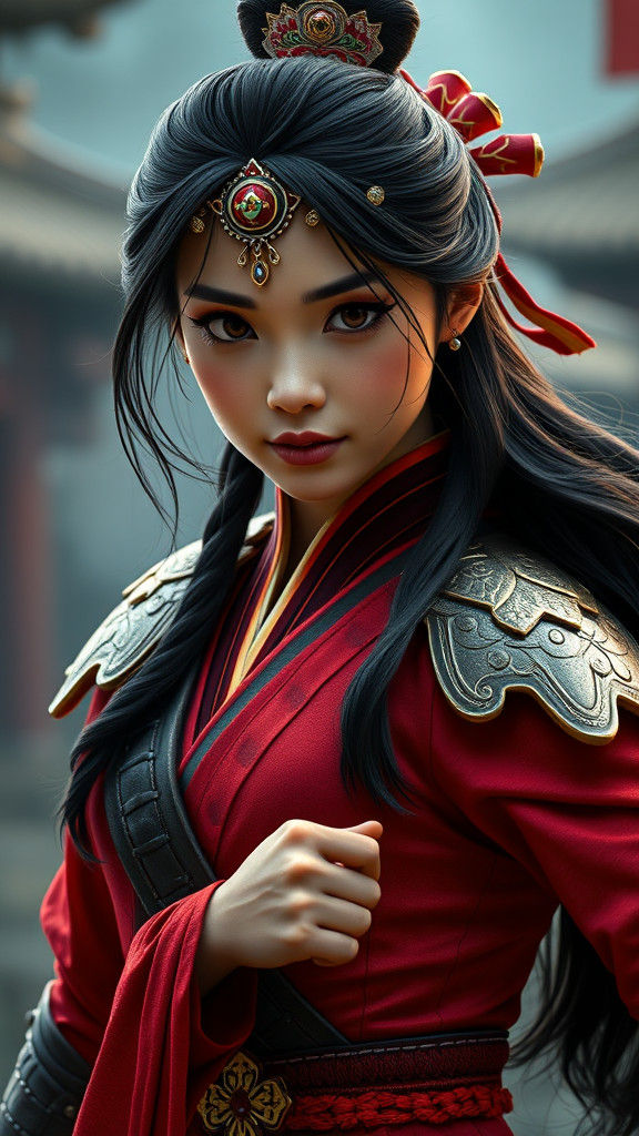 Fa Mulan as a Real-Life Superhero