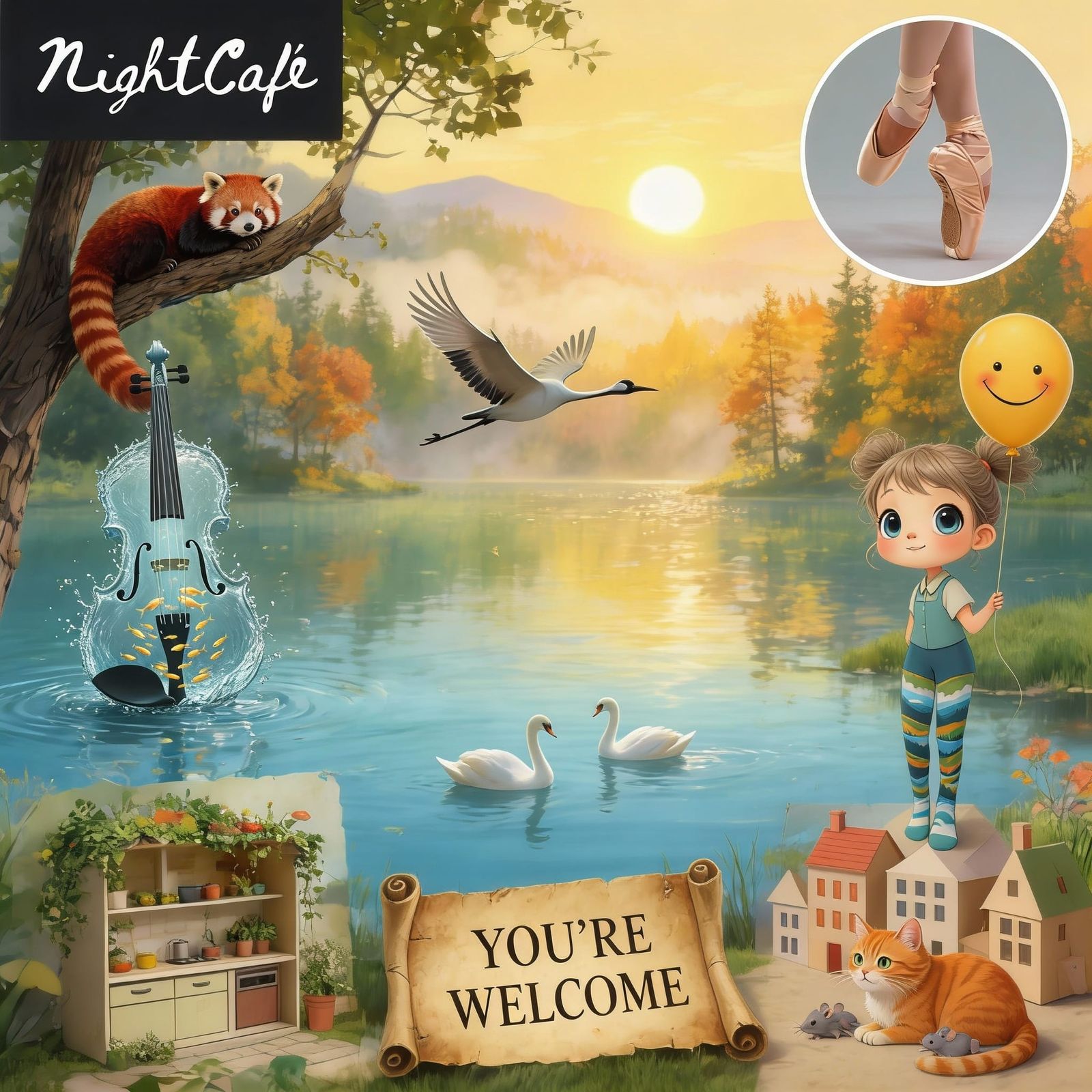 AI Art Collage: 2025 Highlights