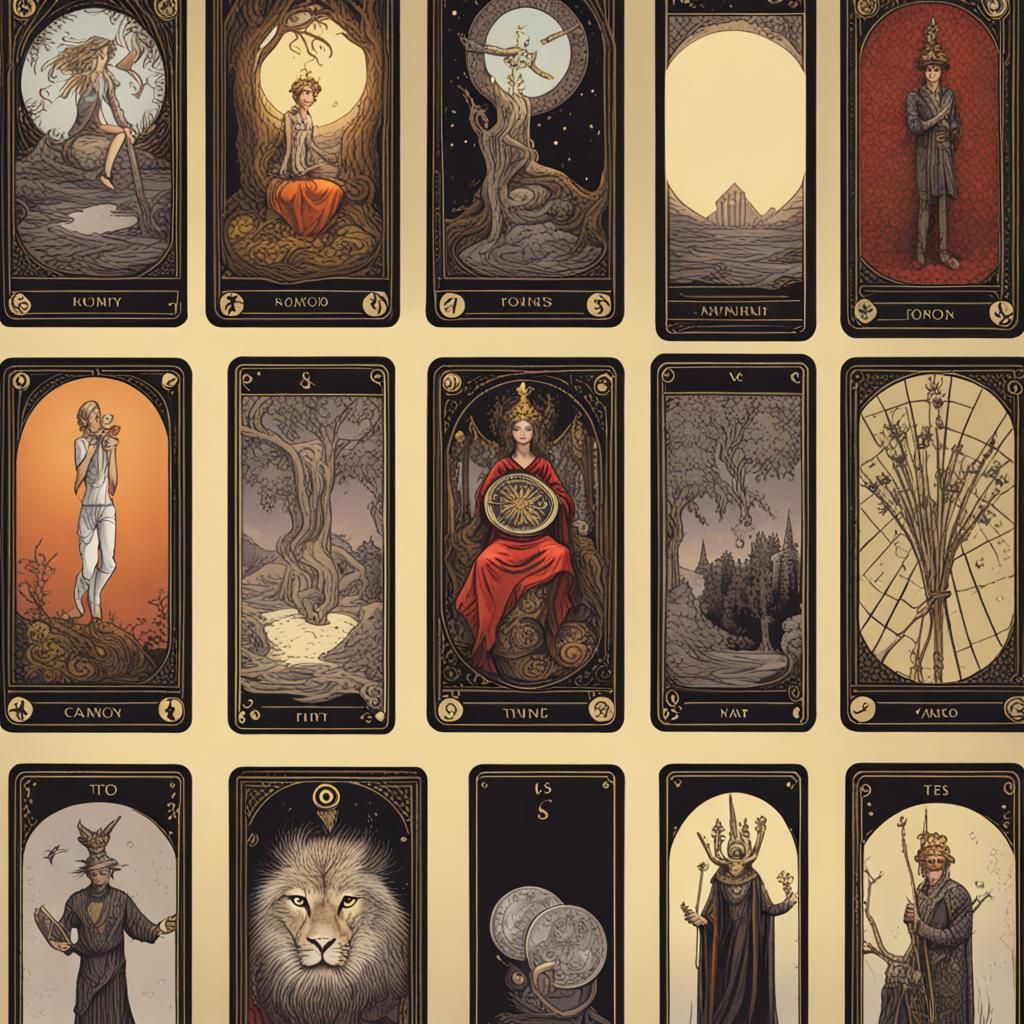 Classic Tarot Card Imagery