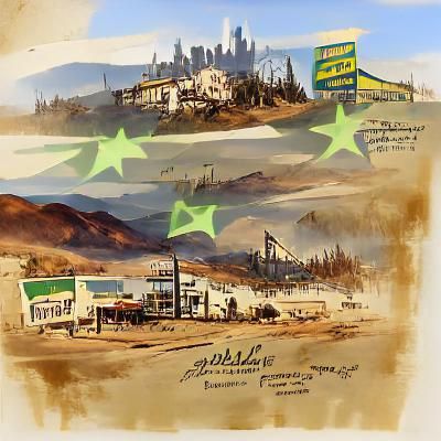 Fallout 4 Independence, California Concept Art