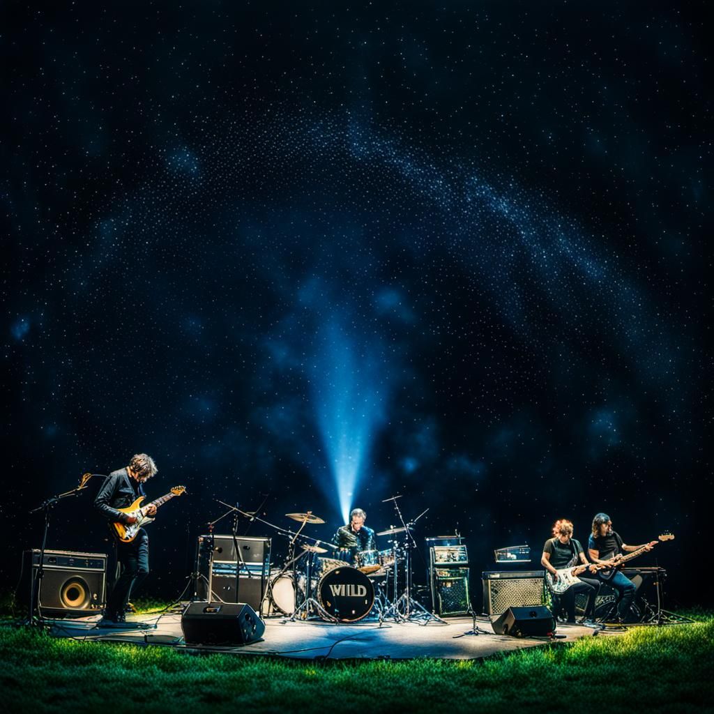 Wild Spirit Album Cover with Ambient Lighting