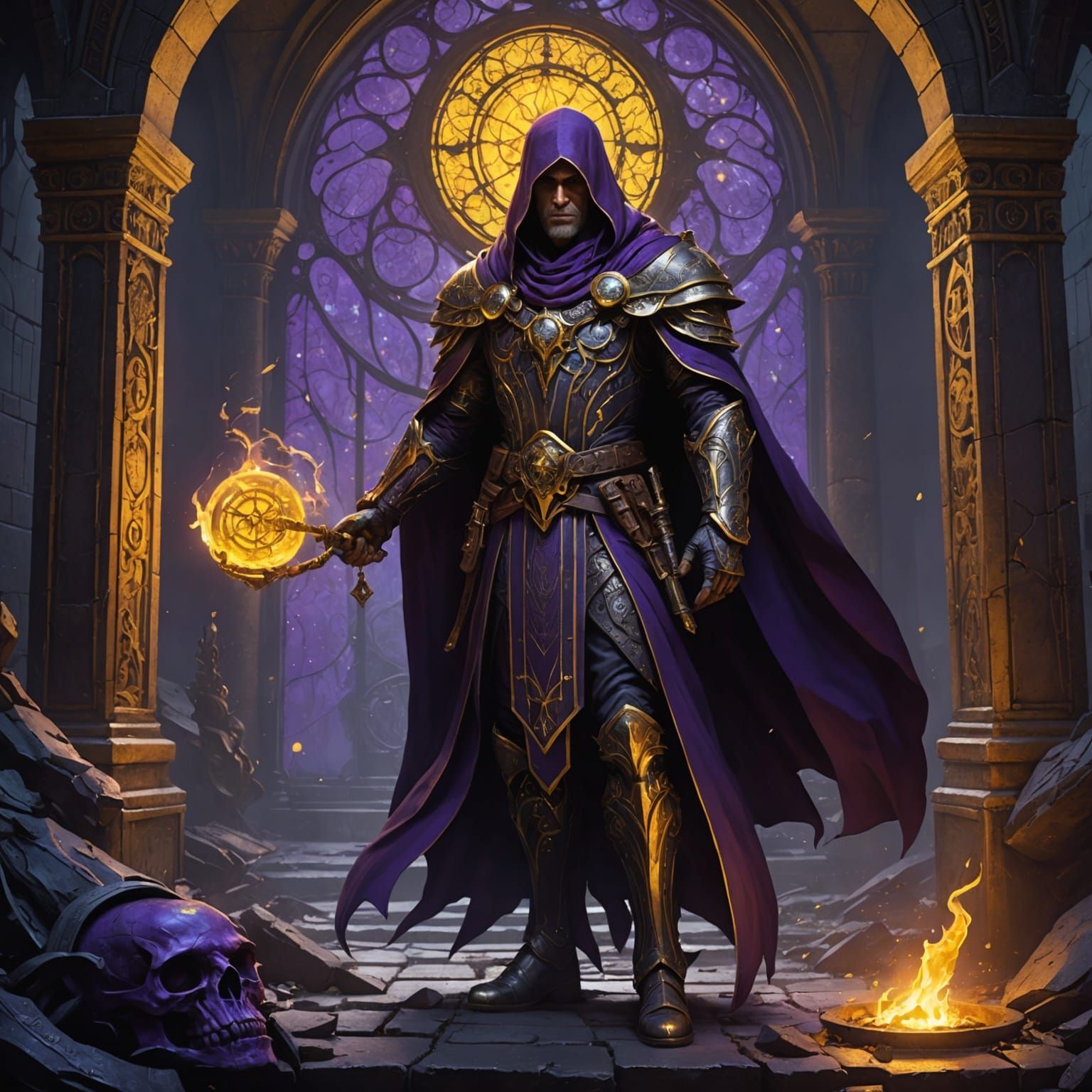 Soul Keeper in Underworld: Dark Fantasy Concept Art