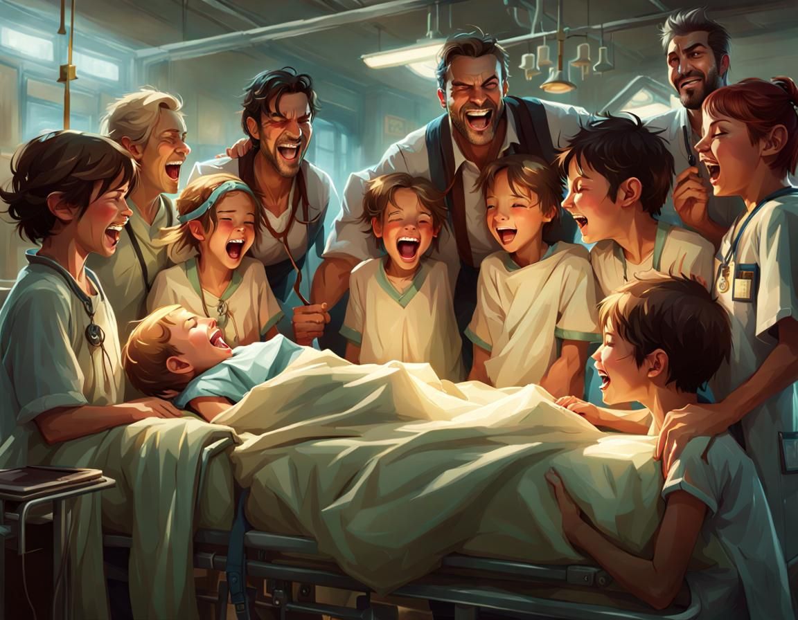 Littly Billy needed his spirits lifted in hospital so this l...