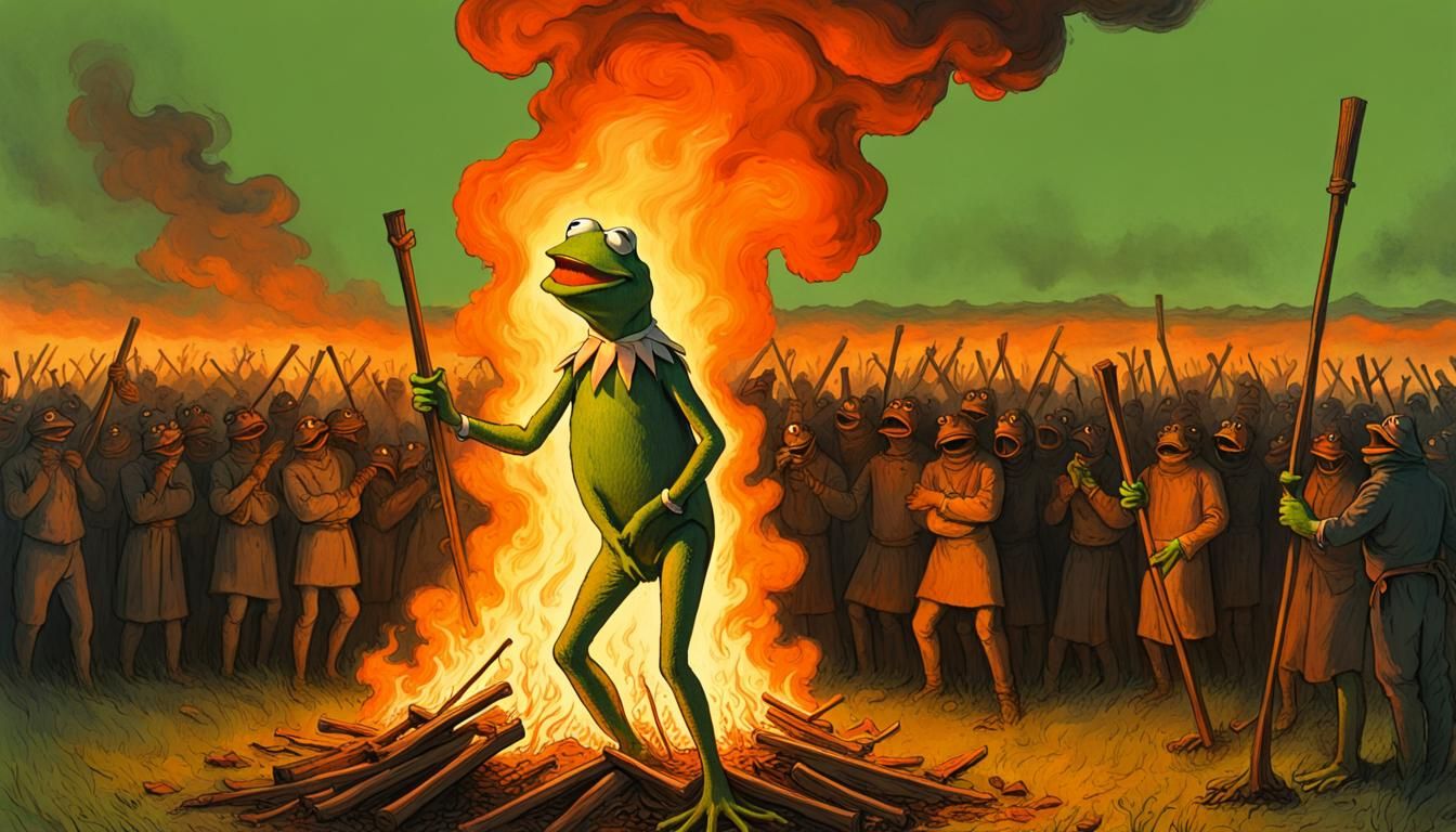 Kermit the Frog's Fiery Ordeal