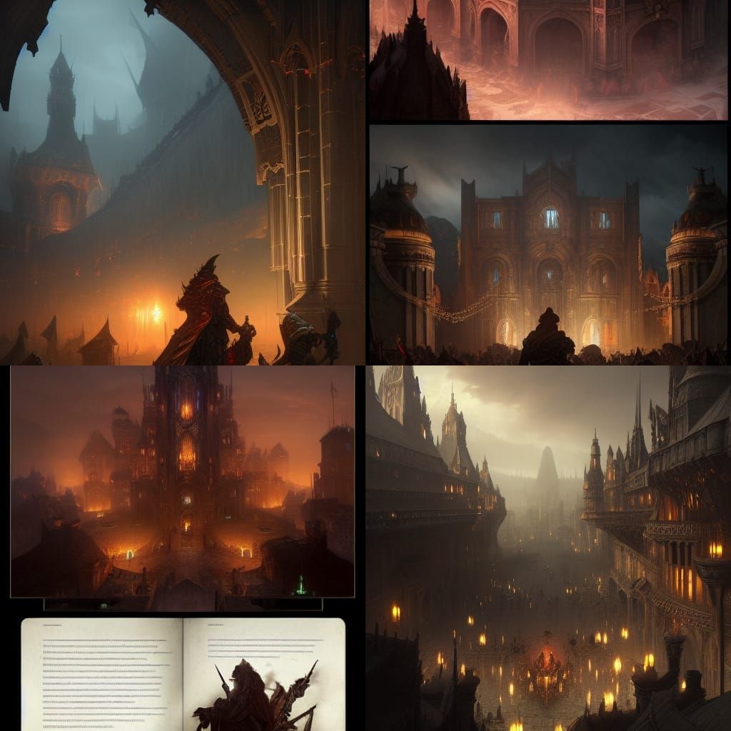 Dark Fantasy Landscape Concept Art in Unreal Engine