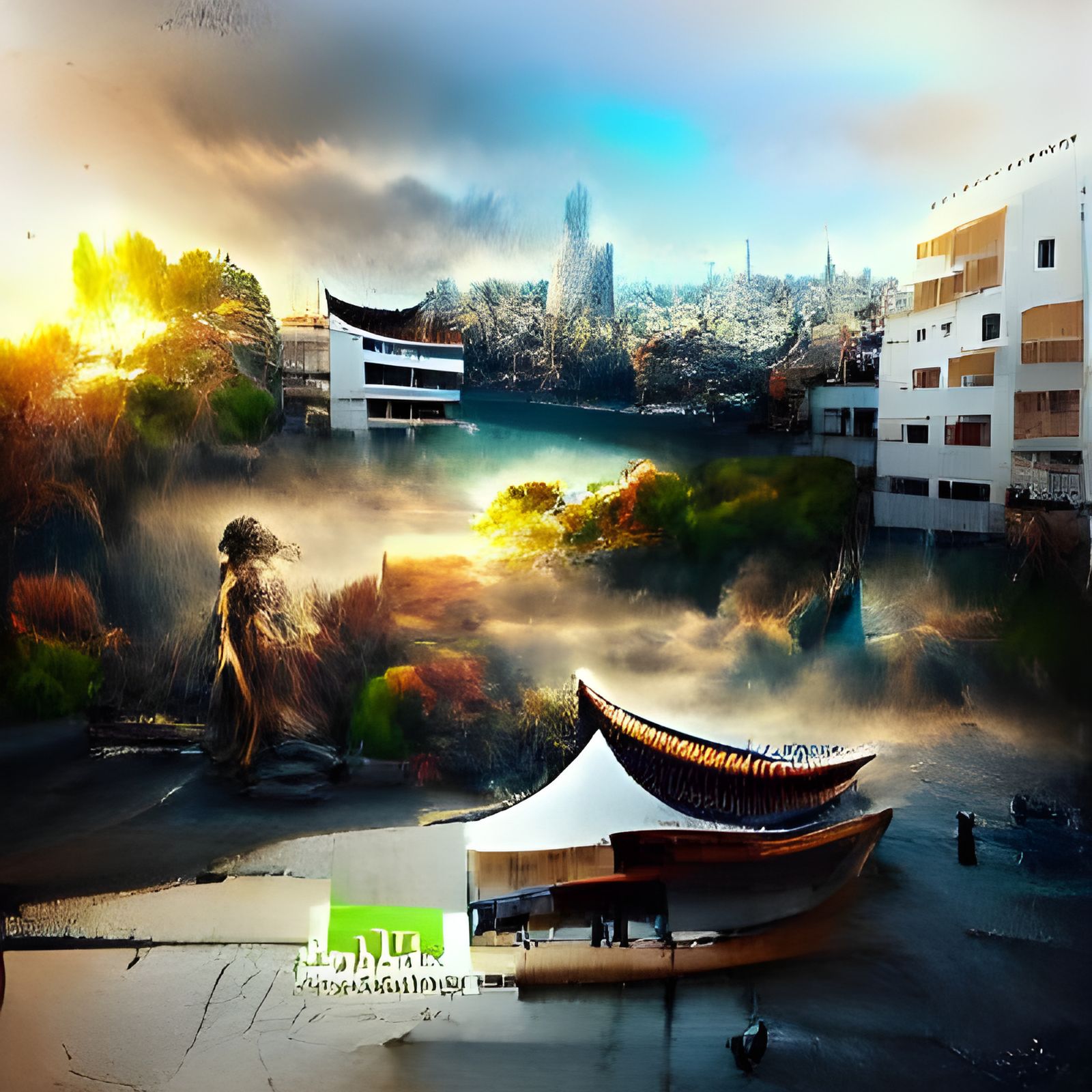 Suijin Kappa in Japanese Digital Art Style