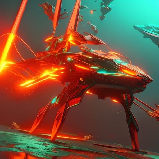 Hyperdetailed Concept Art in Art Nouveau Style