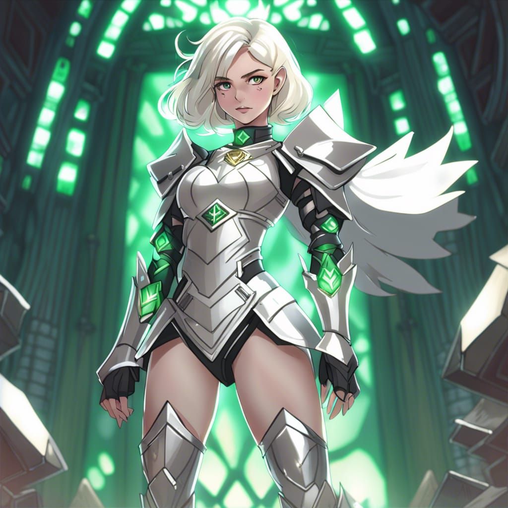 Sabrina Spellman as Magical Girl with Tech Outfit
