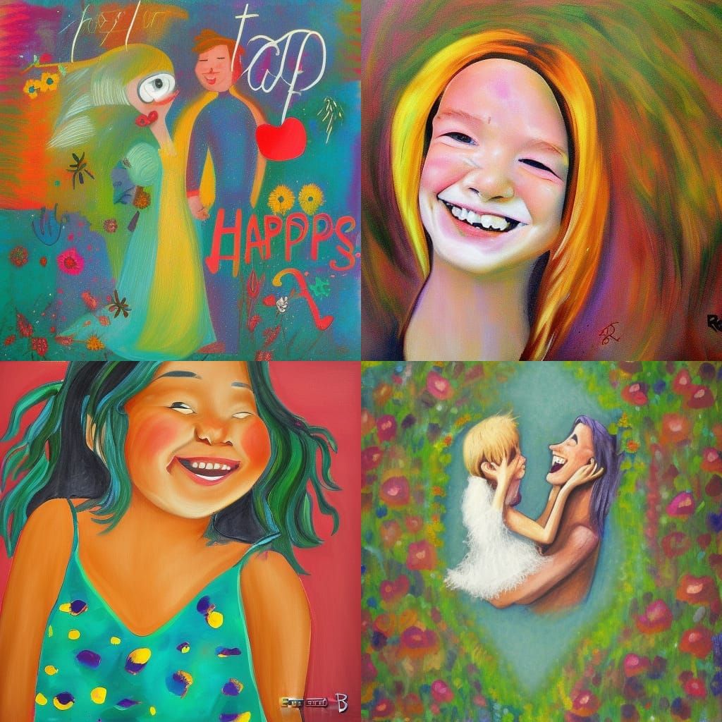 AI Interpretation of Happiness