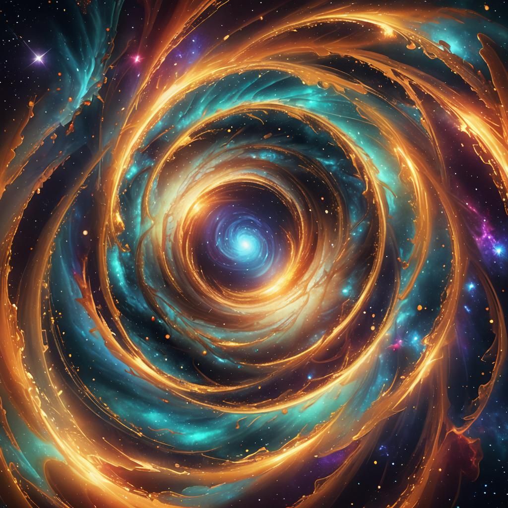 Swirling Vortex Reveals the Meaning of the Universe