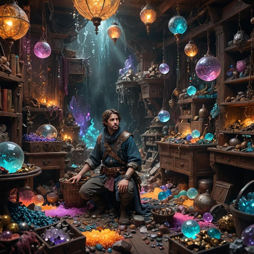 Adventurer's Treasure Trove: Fantasy Concept Art