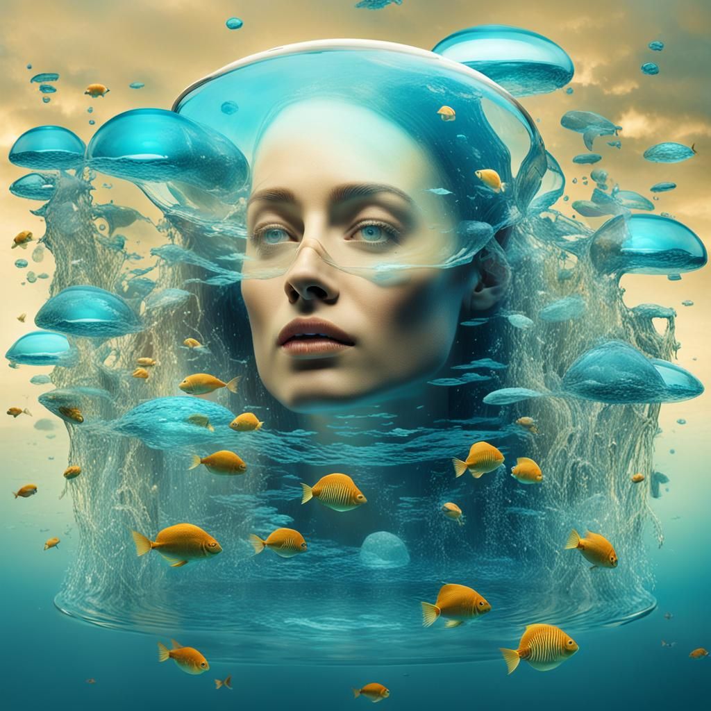 Water Woman - Surrealism