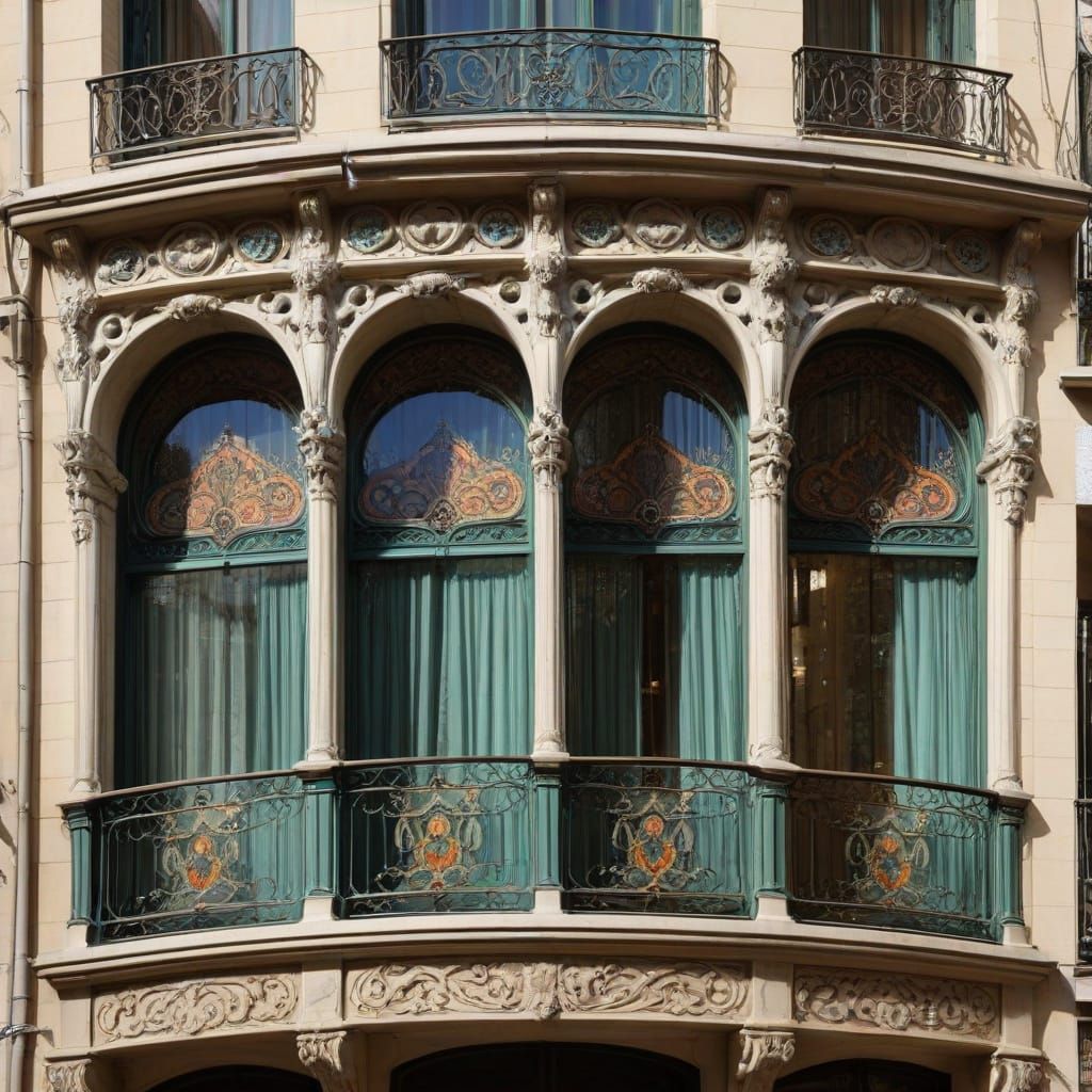 Art Nouveau Masterpiece in Barcelona, 1902