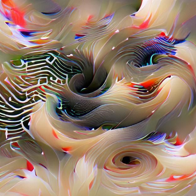 Complex Interconnected Abstract Design