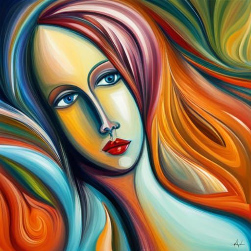 Abstract Woman: Conceptual Art