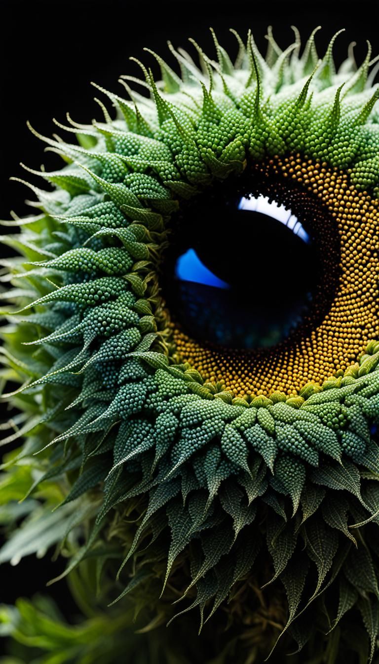 Demonic Cyborg Bear in Volcanic Hyperspace