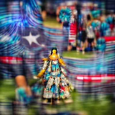 Native American Jingle Dress at Pow Wow