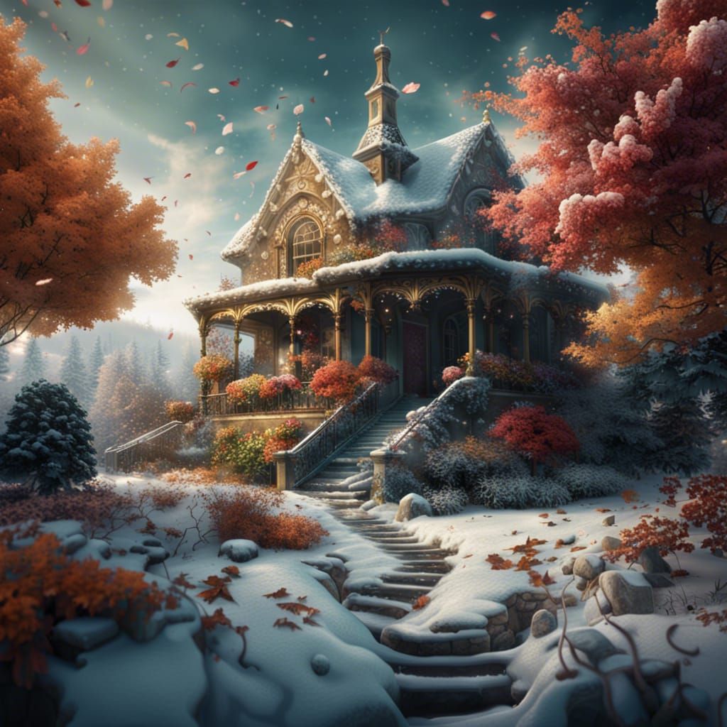 Seasons Changing: A Digital Matte Painting