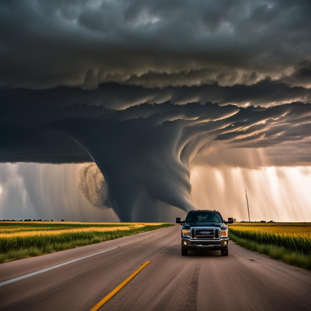 Kansas Tornado Captured in Professional Photo
