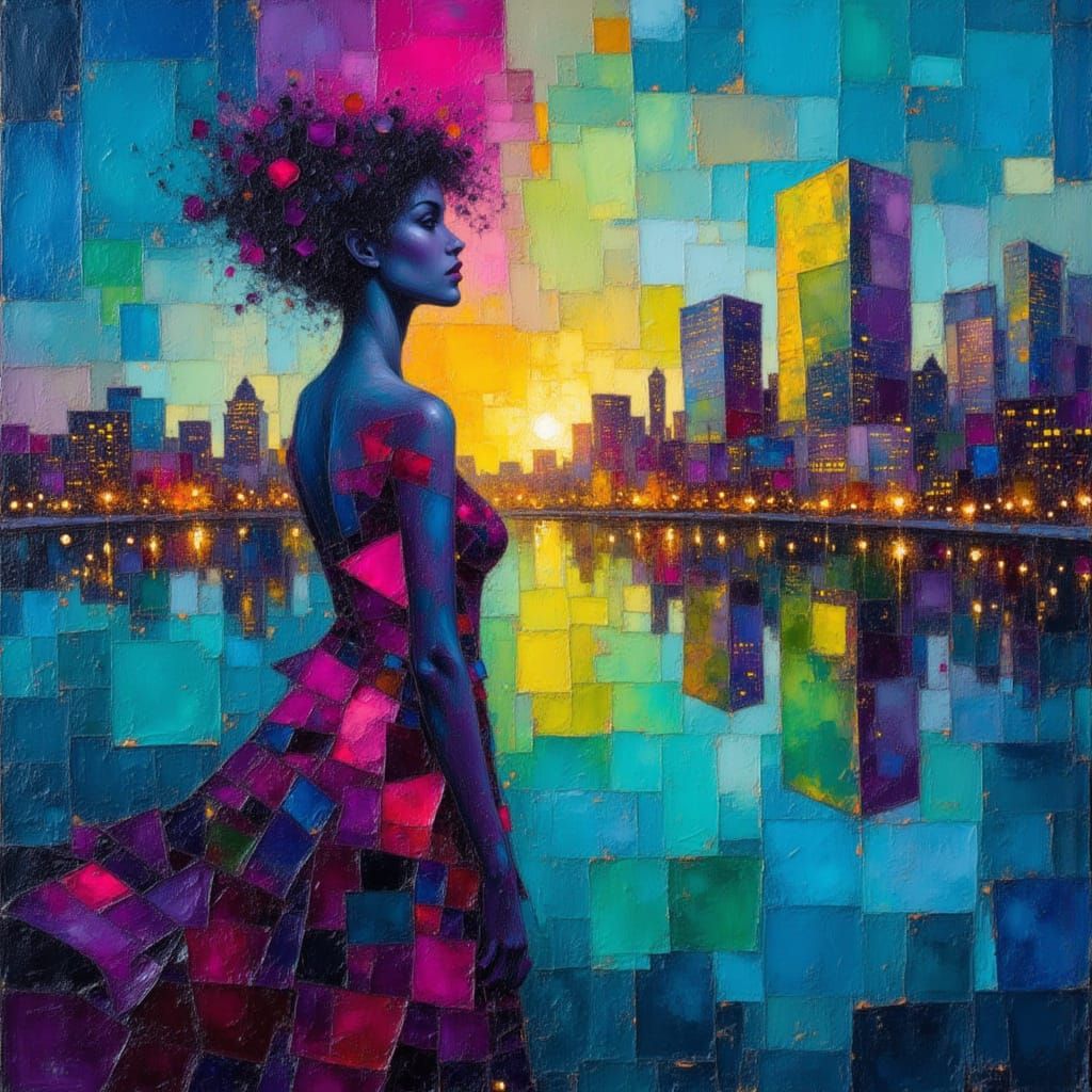 That’s not just a skyline—it’s a glowing message to the worl...