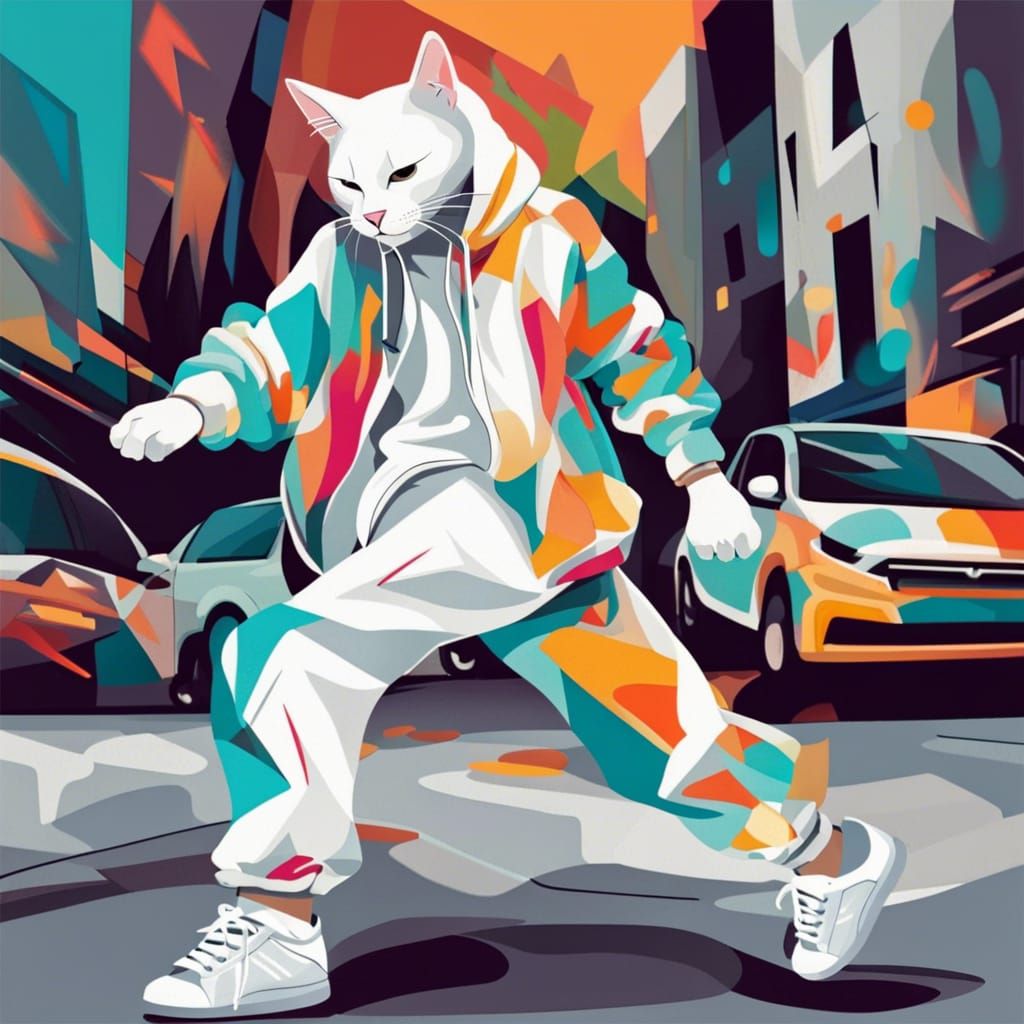 More one hip hop cat))