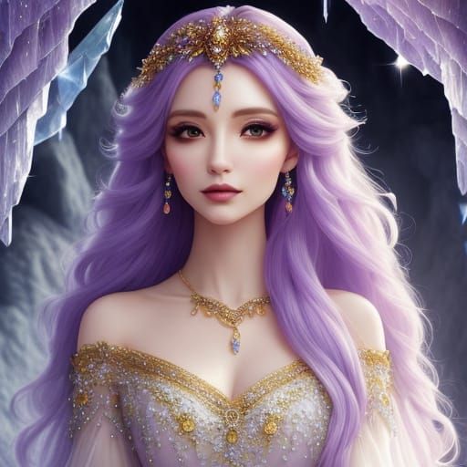 a crystal enchantress