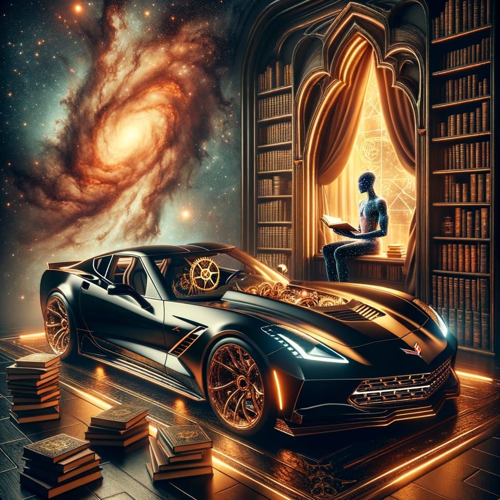Steampunk Corvette Stingray by Cozy Alcove