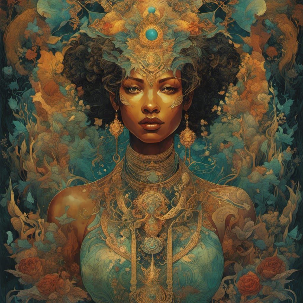 Damballa Serpentine Deity in Sacred Voodoo Realm