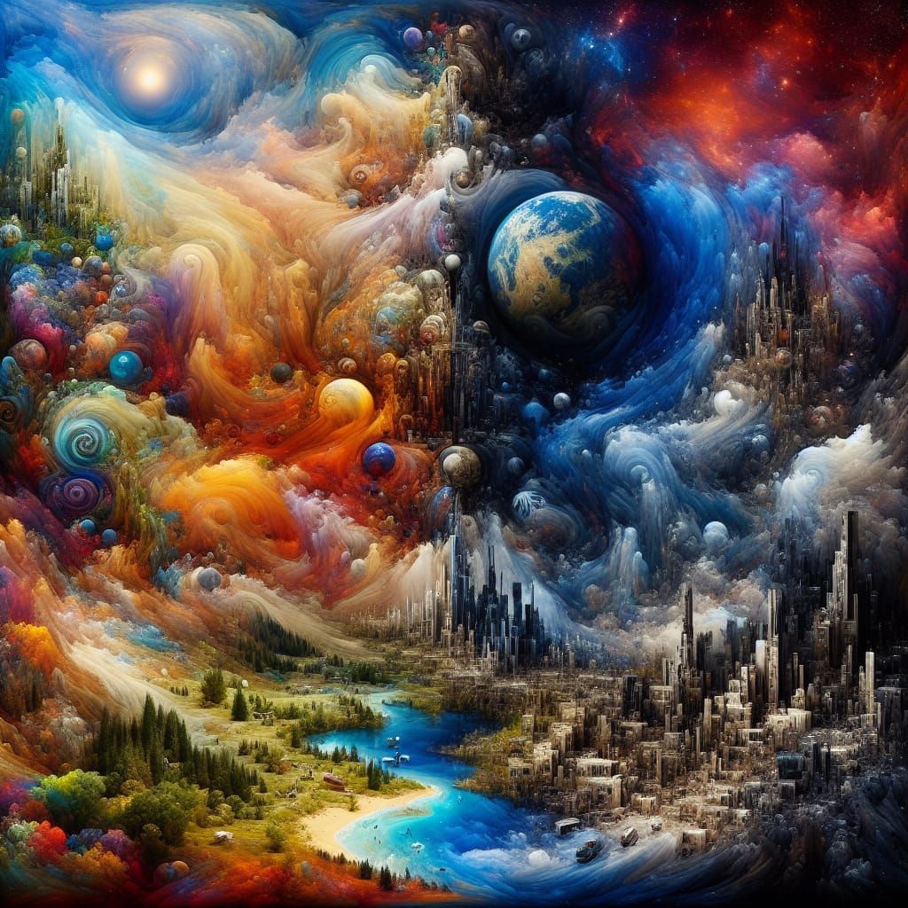 Worlds Collide: A Symphony of Alien Landscapes