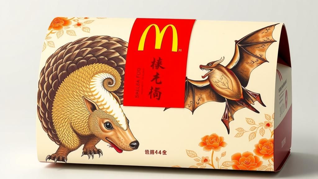The New Flavors McDonald's Pack.. ''Pangolin & Bats'' Win Pa...