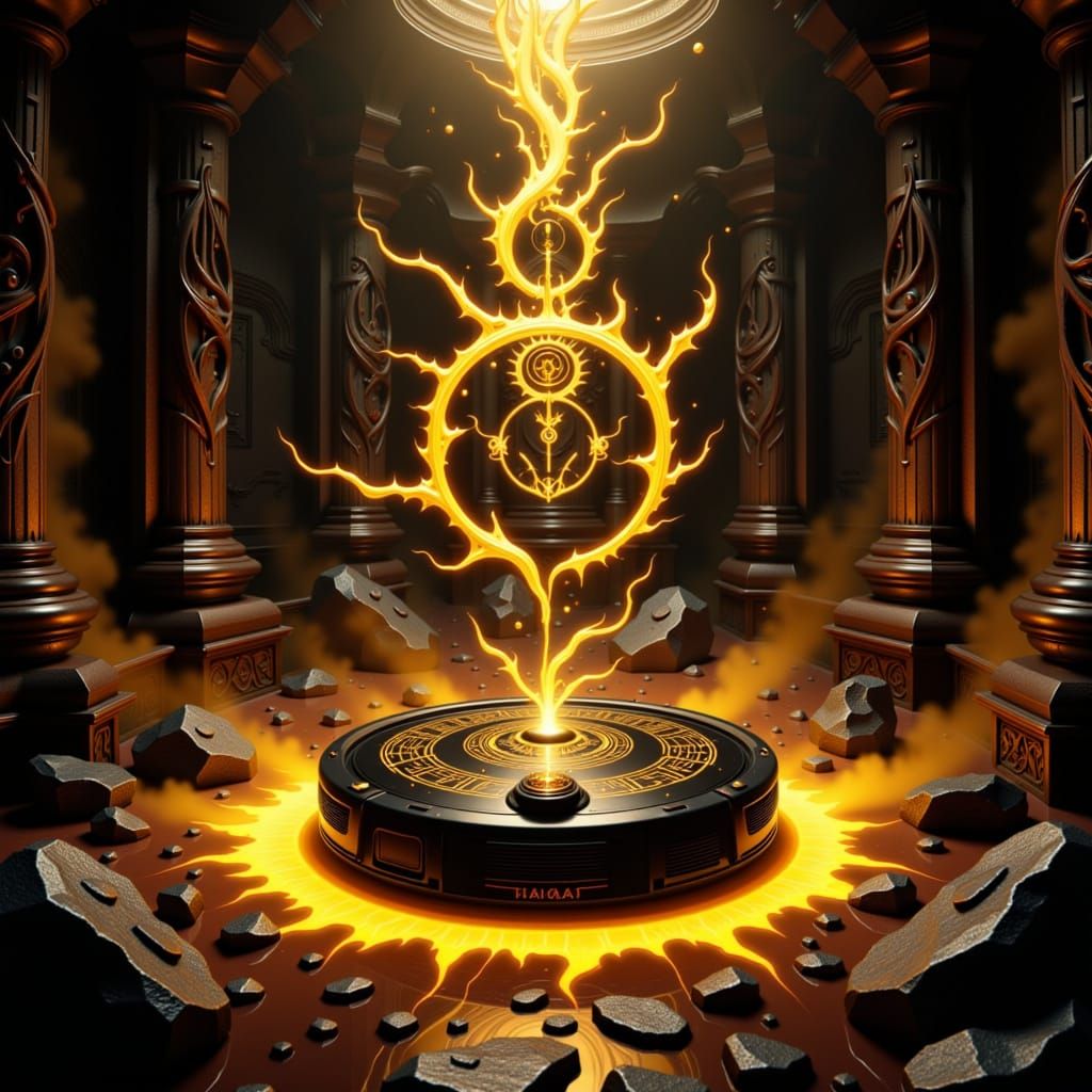 Powerful Roomba of Dark Fantasy