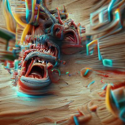 Disturbing Scene Inspired by In the Mouth of Madness