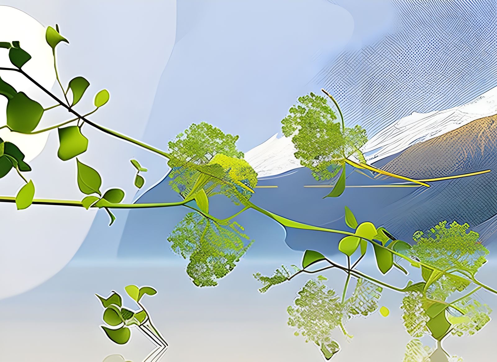 Hyperrealistic Ornate Digital Art with Light Particles