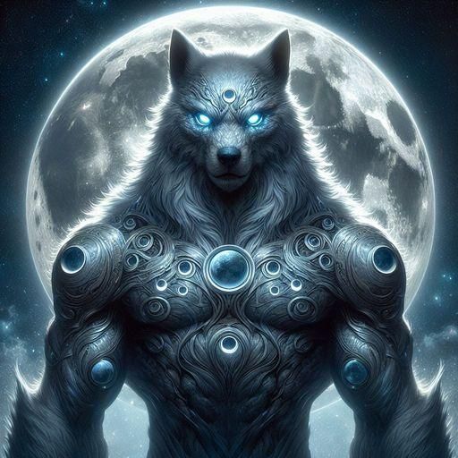 Lunar Lycanox: Silver Armor and Moonlight