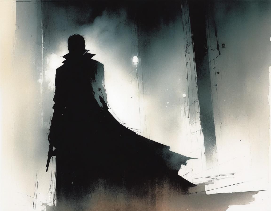 Dramatic Character Portrait in Sienkiewicz Style