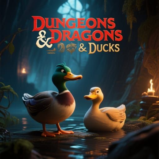 Dungeons & Dragons & Ducks: Epic 3D Game Cover
