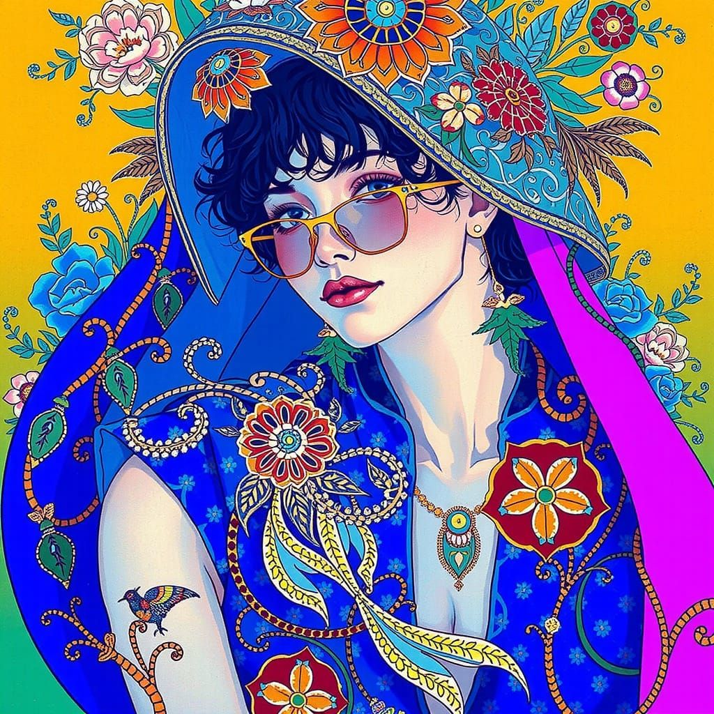 Art Nouveau Portrait of Louis Majorelle