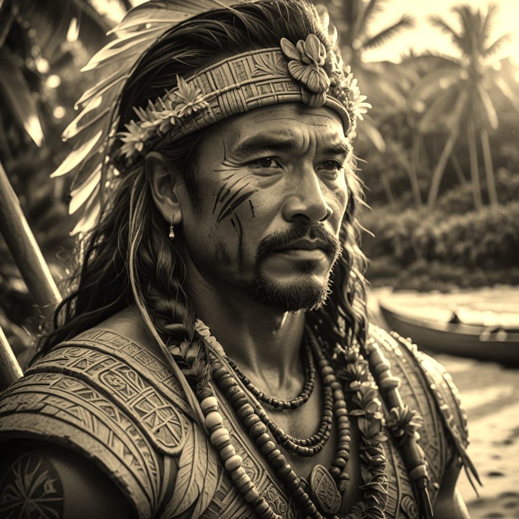 Hawaiian Chieftain in Ambient Light