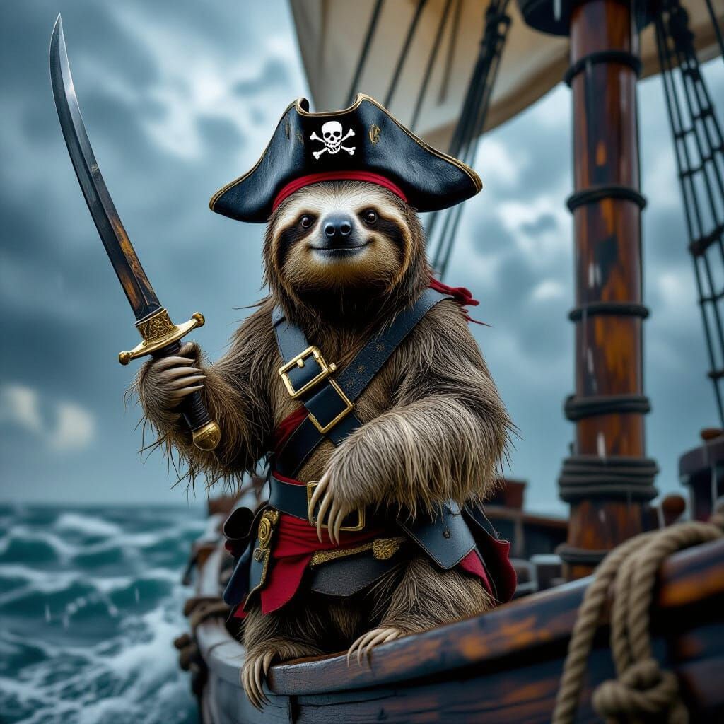 Sloth pirate